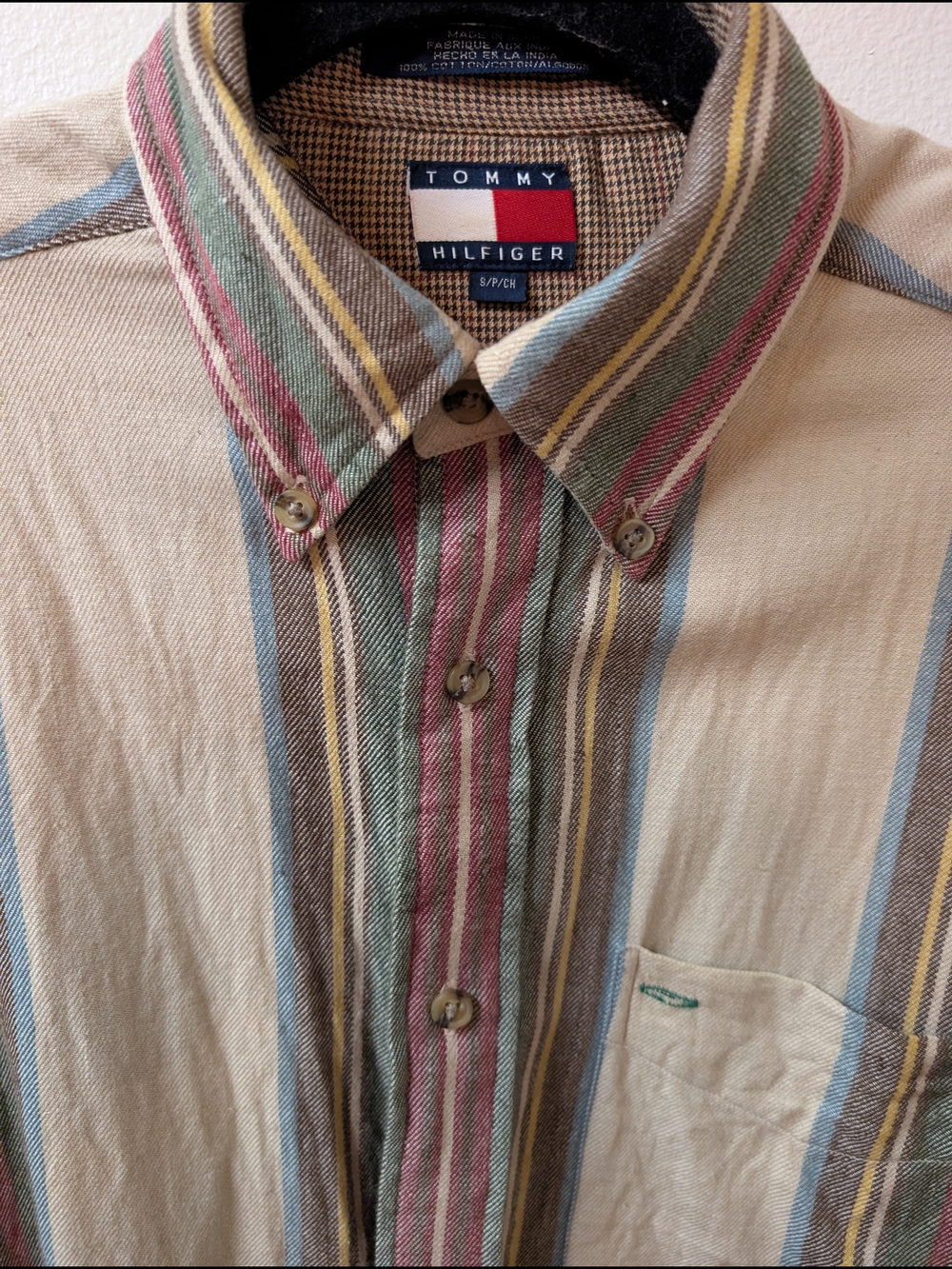 Tommy Hilfiger Men's Multicolor Stripe Button-Down Shirt